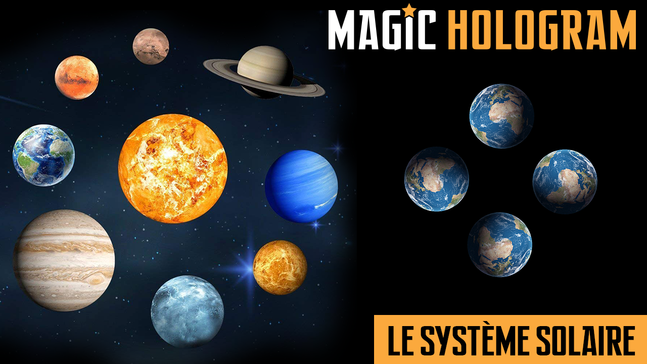 Hologramme du Système Solaire